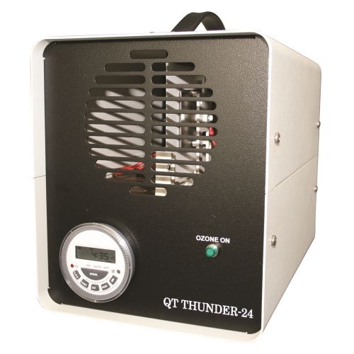 Queenaire® QT Thunder-24 Ozone Odor Eliminator Machine QT24-II, Treats Areas Up To 10,000 Cu Ft